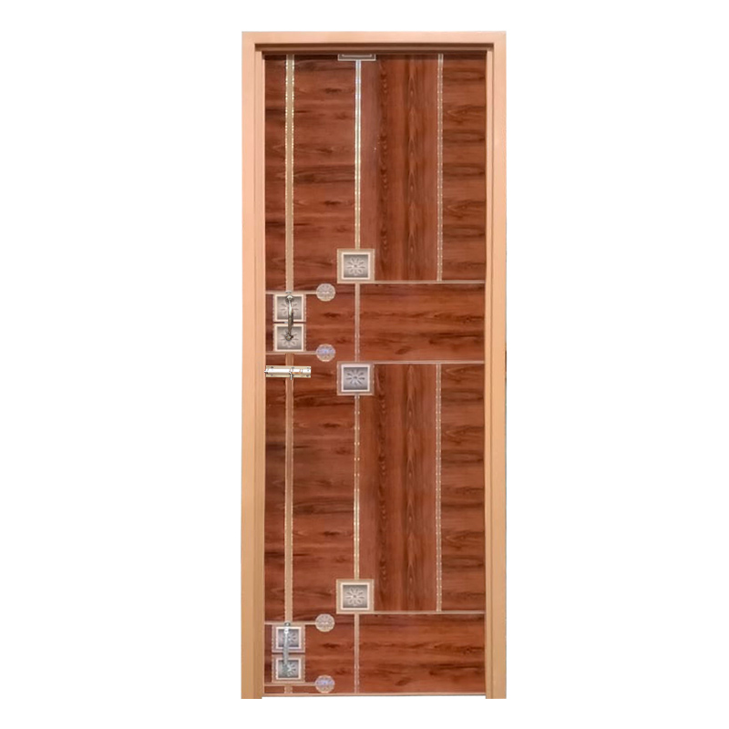 Door :: uPVC Door :: Crown Door :: Crown Door Cherry 7'x2.5' R-TB